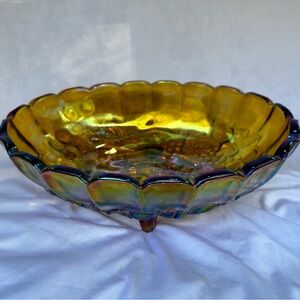 Carnival Glass fruit bowl